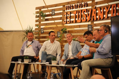 Szilágyi Zsolt, Csoma Botond, Boris Kálnoky, Mesterházy Attila, Németh Zsolt és Mihai Răzvan Ungureanu. Fotó: Albert Levente