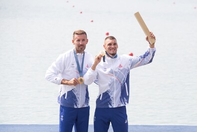 Marian Enache és Andrei Cornea. Fotó: Facebook / Comitetul Olimpic și Sportiv Român