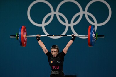 Mihaela Cambei. Fotó: Facebook / Comitetul Olimpic și Sportiv Român
