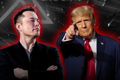Elon Musk faggatta Donald Trumpot az X-en
