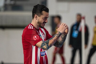 Cosmin Matei egy hónap kihagyás után állt ismét edzésbe. Fotó: Tókos Csaba