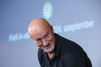 Marco Rossi szövetségi kapitány. Fotó: MTI / Szigetváry Zsolt