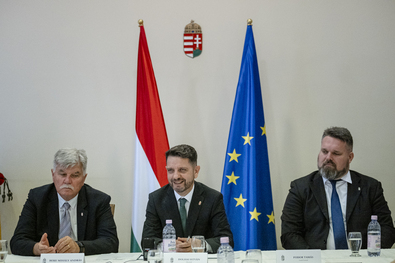 Beke Mihály András, Dolhai István és Fodor Tamás. Fotók: Borbáth Katalin