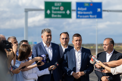 Marcel Ciolacu kormányfő. Fotó: gov.ro