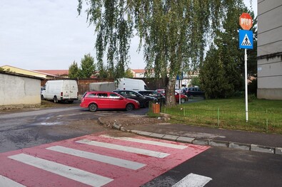 Legutóbb a Szabadság és az Új utca sarkán volt csőtörés. A szerző felvétele