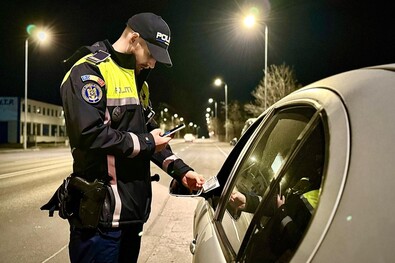 A Kovászna megyei rendőrség archív felvétele