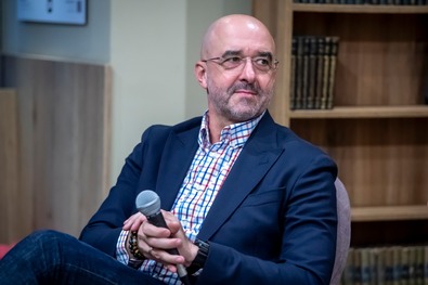 Kovács Zoltán, a Miniszterelnöki Kabinetiroda nemzetközi kommunikációért és kapcsolatokért felelős államtitkára. Fotó: Facebook / Kovács Zoltán