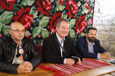 Gheorghe Samoilă, Mihai Tîrnoveanu és Ionuț Neagu. Fotó: Albert Levente