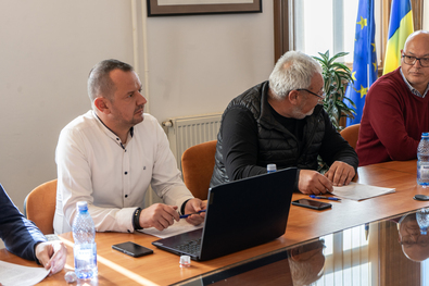 Szilveszter Szabolcs Kézdivásárhely régi-új alpolgármestere. A szerző felvétele