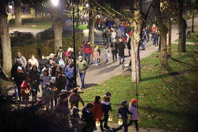 Márton-napi felvonulás Sepsiszentgyörgyön. Albert Levente felvétele