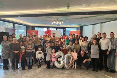 A találkozó résztvevői. Fotó: Az országos hemofíliás egyesület háromszéki fiókja