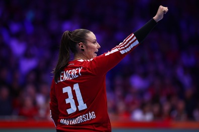 Szemerey Zsófi 46 százalékos hatékonysággal védett Svédország ellen. Fotó: Magyar Kézilabda-szövetség