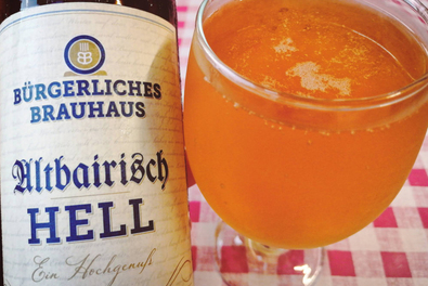 A helles sörtípus mintapéldánya (Sörcsap  –  A  székely  sörkalauz)
