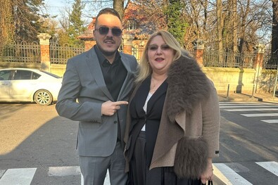 Makaveli és Șoșoacă. Fotó: Facebook / Diana Iovanovici Șoșoacă – Oficial