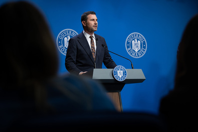 Tánczos Barna pénzügyminiszter. Fotó: gov.ro
