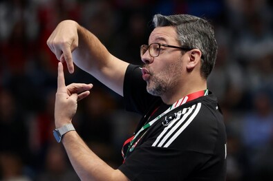 Chema Rodríguez szövetségi kapitány. Fotó: Magyar Kézilabda-szövetség