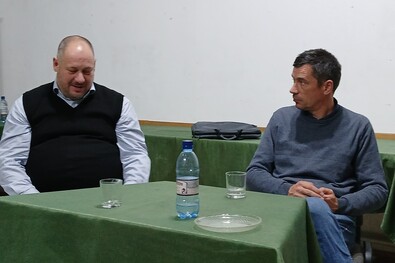 Demeter Zoltán és Sztáncsuj Sándor József. Fotó: Böjte Ferenc