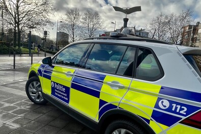 A hatóságok keresik a fegyvereseket. A kép illusztráció. Fotó: Facebook / Police de Bruxelles Nord