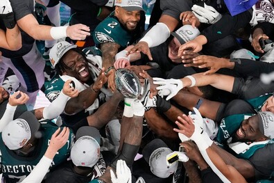A Philadelphia kiütötte a címvédőt. Fotó: Facebook / NFL