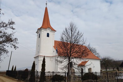 A református gyülekezet temploma. A szerző felvételei