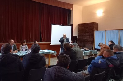Miklós András az előző mandátumáról is beszámolt. Fotó: Demeter J. Ildikó