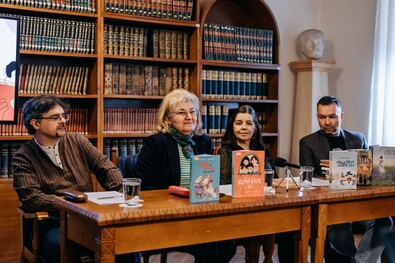 Szonda Szabolcs, Sztakics Éva, Hollanda Andrea és Gombos Zoltán. Fotó: Csulak Zoltán