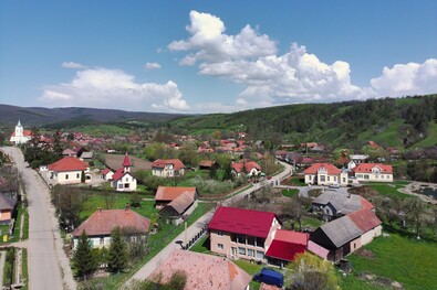 Dálnok madártávlatból – a beltelkek helyzetét is sikerült tisztázni. Fotó: Bartos Lóránt