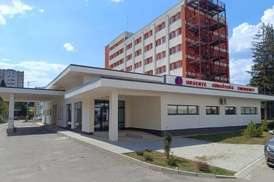 A megyei kórház új sürgősségi osztálya. Fotó: Csulak Zoltán