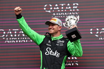 Hülkenberg pályafutása során először állt dobogóra (Forma–1)
