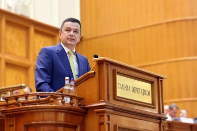 Sorin Grindeanu bírálta a Bolojan-kormányt, de nem szavazott a leváltására. Fotó: Facebook / Parlamentul României – Camera Deputaților