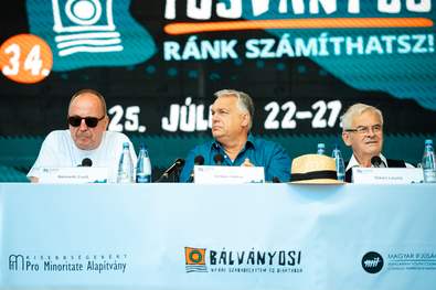 Hiányzik a román–magyar párbeszéd (Orbán  Viktor  és  Tőkés  László  Tusványoson)