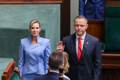 Letette hivatali esküjét az új lengyel államfő