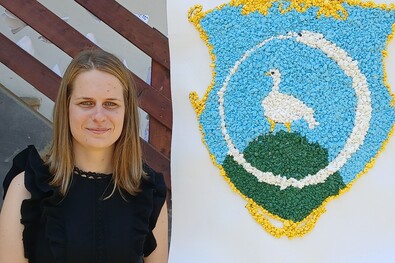 Tatár Ágnes Tekla ürmösi unitárius lelkésznő. A szerző felvétele