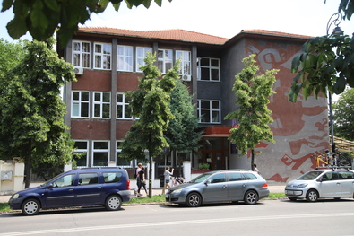 A dolgozatokat a Constantin Brâncuși Szakközépiskolában javítják. Fotó: Albert Levente