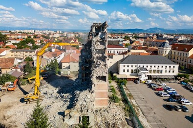 Hamarosan eltűnik a Bodok Szálloda épülete (Sepsiszentgyörgy)