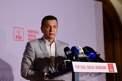 Sorin Grindeanu, a PSD ideiglenes elnöke. Fotó: Facebook / Partidul Social Democrat