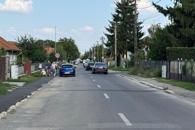 A felújításra már rég megérett Cigaretta utca. A szerző felvétele