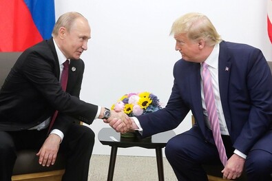 Putyin és Trump találkozója 2019-ben. Fotó: kremlin.ru