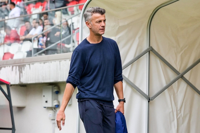 Ovidiu Burcă kifogásolja a játékosok hozzáállását. Fotó: Tókos Csaba