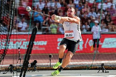 Halász Bence bombaformában versenyez. Fotó: Facebook / Gyulai István Memorial