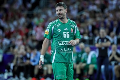 Lékai Máté 198 alkalommal viselte a címeres mezt. Fotó: Facebook / Magyar Kézilabda Szövetség