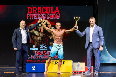 Jankó Attila. Fotó: Facebook / Federatia Romana de Culturism si Fitness