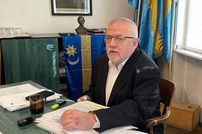 Izsák Balázs, a Székely Nemzeti Tanács elnöke. Fotó: SZNT / Ferencz Csaba