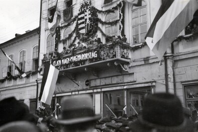Bevonulás Sepsiszentgyörgyre