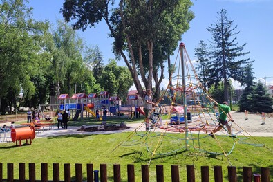 Megújul a Józsiás-park (Kézdivásárhely)