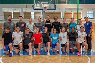 A Kézdivásárhelyi SE új csapata. Fotó: Facebook / KSE Basket
