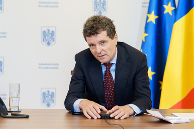 Nicușor Dan: A legfrissebb adatok már a költségvetési helyzet javulását mutatják. Fotó: presidency.ro
