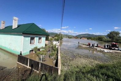 Ellenőrzik a védműveket (Árvízvédelem)