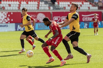 Dimitri Oberlin eldöntötte a három pont sorsát (Labdarúgás,  2.  Liga)