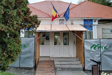 A baróti városháza épülete. Fotó: Böjte Ferenc